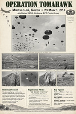 Vintage Airborne Photo Group Possible Korea Tomahawk + 13x19 Companion Poster picture