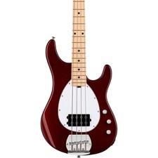 Sterling by Music Man SB4 4String Electric Bass Guitar Candy Apple Red picture