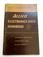 Allied Electronics Data Handbook 1970 Allied Radio Shack Paperback Vintage picture
