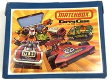 Vintage 1976 Matchbox Carry Case w/40+ NICE Vintage Cars-Trucks & Trailers picture