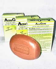 Acne Gone Soap for skin care & acne treatment 3.5oz each( 3 Pack ) picture