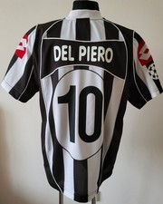 Juventus 2002 - 2003 Home football Lotto shirt #10 Del Piero size Extra Large picture