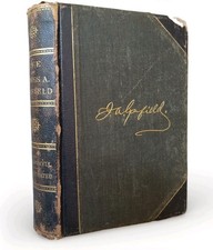 Antique 1881 Life Of James Garfield, Conwell, Illustrated, Genealogy & Bio 1st  picture