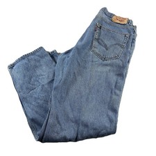 Levis 550 Jeans Mens 36x32 Blue Relaxed Fit Tapered Leg Denim Vintage 90s picture
