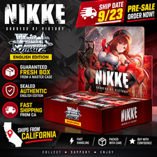 NIKKE Vol.2 English Weiss Schwarz Booster Box Guaranteed From Master case 9/23 picture