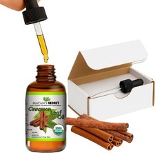 Organic Cinnamon Leaf Essential Oil 1oz 100% Pure Steam Distilled Aromatherapy picture