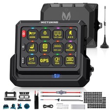Wireless RGB 12 Gang Switch Panel,Circuit Control Relay System Box for Off Road picture