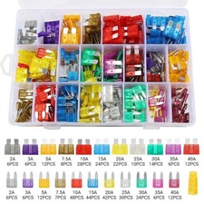 420pc Mini Auto Car (ATM) Blade Fuse Assortment Set Auto Car Motorcycle Assorted picture
