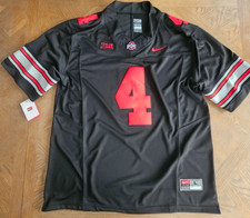 NEW Jeremiah Smith #4 Ohio State Buckeyes BLACKOUT Men Jersey OSU 2026-2027 picture