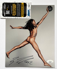 BRITTNEY GRINER SIGNED 8X10 PHOTO BODY ISSUE ESPN WNBA BASKETBALL SUN BAYLOR JSA picture