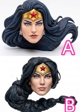 1/6 1/12 1/18 1/10 Themyscira Diana Prince Head Sculpt Carved Model Toys picture