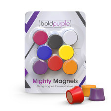 8 very strong magnets for Whiteboard, glass board and fridge (N52 Neodymium) picture