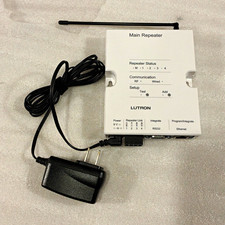 Lutron RadioRA 2 Main Repeater RR-MAIN-REP-WH Ethernet RS-232 Power Adapter picture