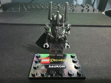 LEGO Sauron Minifigure, From Set 11373. New W/ NAMEPLATE picture