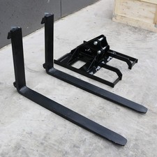 FREE Ship Quick Attach Pallet Fork Attachment For 0.6-1.5 TON Mini Excavator picture