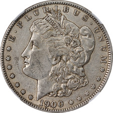 1900-O/CC Morgan Silver Dollar NGC VF35 VAM 9 Superb Eye Appeal picture