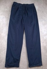 Vintage Polo Ralph Lauren Pleated Pants Mens 32x32 Fit Cuffed Flap Back Pocket picture