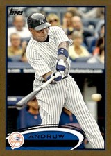 2012 Topps #614 Andruw Jones Gold #/2012 picture