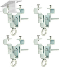 4 Pack Steel I Beam Clamp Hanger Adjustable Punch Bag Mount 450 Lb picture