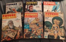 Vintage SciFi: Amazing, Fantastic, If, Asimov, Future, Imagination picture