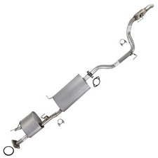 Stainless Steel Muffler w/ Rear Resonator Kit fits: 2013 JX35, 2014-16 QX60 3.5L picture