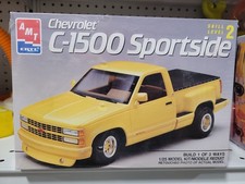 AMT/Ertl Chevrolet C-1500 Sportside Pickup Truck  1/25 Model Kit NEW Sealed 90 picture