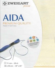 Precut Zweigart Fein-Aida 18 ct. 3793/264 Ivory picture