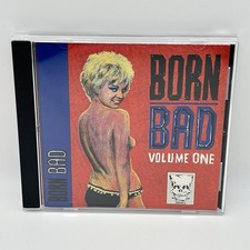 Born Bad Volume One (CD, 1991 Reissue,  Rare UK Import, BB001CD) ~ The Cramps picture
