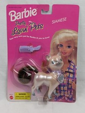 Vintage 1996 Barbie Pretty Lovin Pets Siamese Cat Mattel 69070-91 Sealed MOC picture