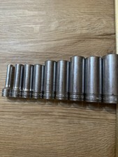 Vintage Snap On 3/8 Deep Well Sockets picture