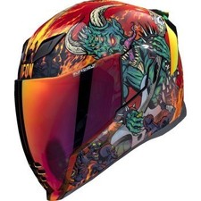 Icon Airflite Helmet Full Face - Blegh Red - MIPS - Adult Size 2XL picture