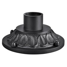 Pipp's Lane - Pier Mount - 10 inches wide-Textured Black Finish - Outdoor - Pier picture