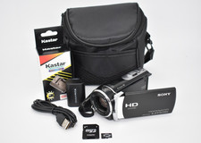 Sony Handycam HDR-CX190 Black Digital Video Camcorder 30x Zoom 5.3MP - TESTED picture