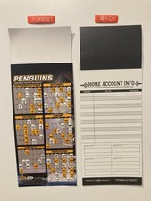 NHL 2026-27 PITTSBURGH PENGUINS PARTIAL MAGNET SCHEDULE TEAMS, DATES & TIMES-NEW picture