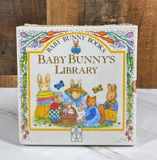 Vtg 1994 Baby Bunny's Library -- Baby Bunny Books Set of 4 Books NEW Sealed picture