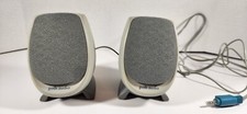 POLK AUDIO F WIRED DESKTOP PAIR SPEAKERS  picture