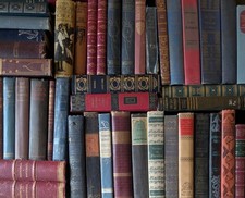 Lot of 20 Vintage Old Rare Antique Hardcover Books - Mixed Color - Random picture