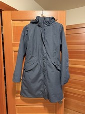 Patagonia Vosque 3-in-1 Parka Women's M Smolder Blue Excellent Condition picture