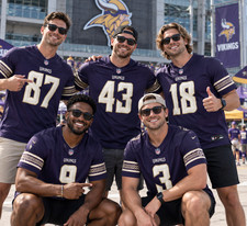 HOT Men's Vikings 2026 Rivalries Custom Vapor Limited Stitched Jersey picture