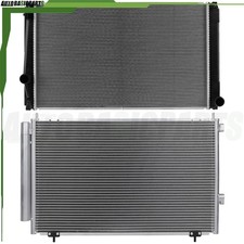 Aluminum Radiator & AC Condenser Cooling Kit For 2013-2017 2018 Toyota RAV4 picture