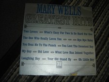 Mary Wells - Greatest Hits 1964 USA Mono Orig. Vinyl LP VG/VG picture