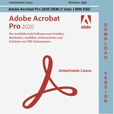 Adobe Acrobat Pro 2020 OEM ✔ Windows ✔ ESD ✔ German ✔ Email Delivery ✔ picture