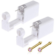 Nose Piercing Gun Kit - 6Pcs Self Nose Piercing Kit Unit Disposable Nose Piercin picture