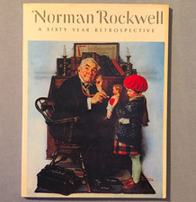 Norman Rockwell: A Sixty Year Retrospective HC 1972 Abrams Illustrated picture