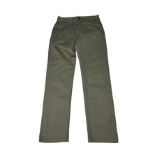 NWT Backcountry Mens Travel Straight Leg Pant Olive Night Green Size 30X31 picture