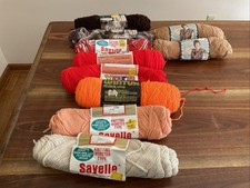 Vintage Yarn Sayelle, Sun Spun Wintuk Review Photos picture