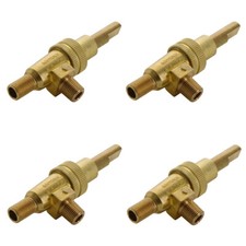 4 Pack Jade Range 4418500200 GAS BURNER Valve 1/8