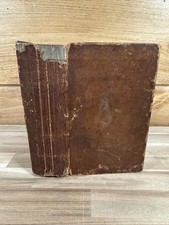 1827 HOLY BIBLE george mentz RARE late LONG 
