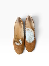 NWOB Chloe Ballet Flat 41 With Decorative Metal Flat Star picture