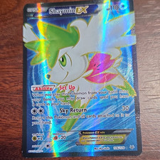 Pokemon TCG Shaymin EX 106/108 Roaring Skies Full Art Holo Ultra Rare 2015 EN picture